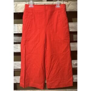 SPANX Wide Leg Pants in Bright Red